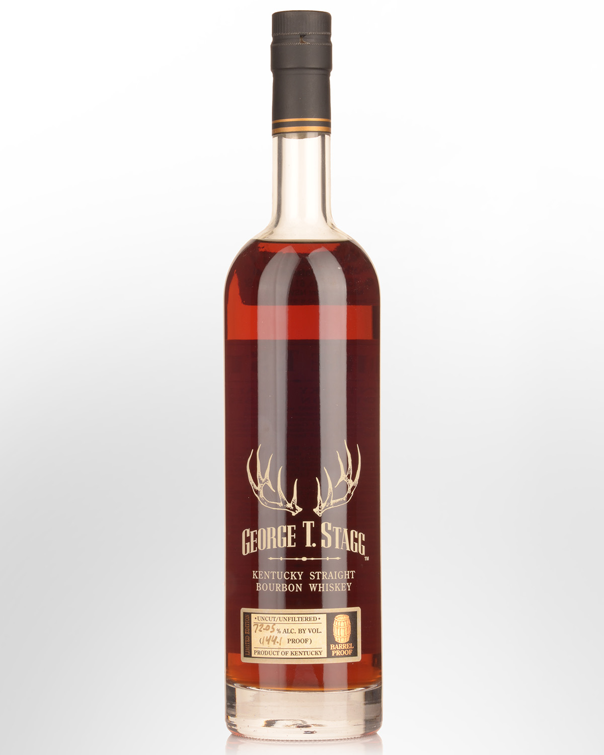 2016 George T. Stagg Barrel Proof Release 144.1 Proof (72.05%) Straight Bourbon Whiskey (750ml)
