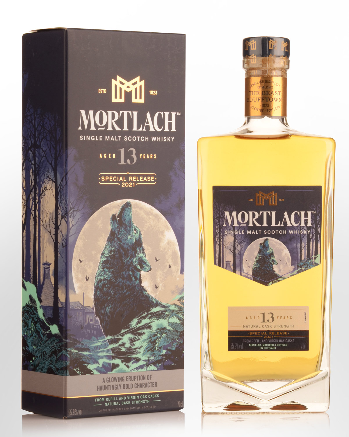 2007 Mortlach 13 Year Old (Special Release 2021) Cask Strength Single Malt Scotch Whisky (700ml)