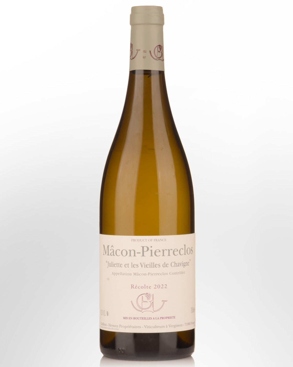 2022 Guffens-Heynen Macon-Pierreclos Juliette et les Vieilles de Chavigne