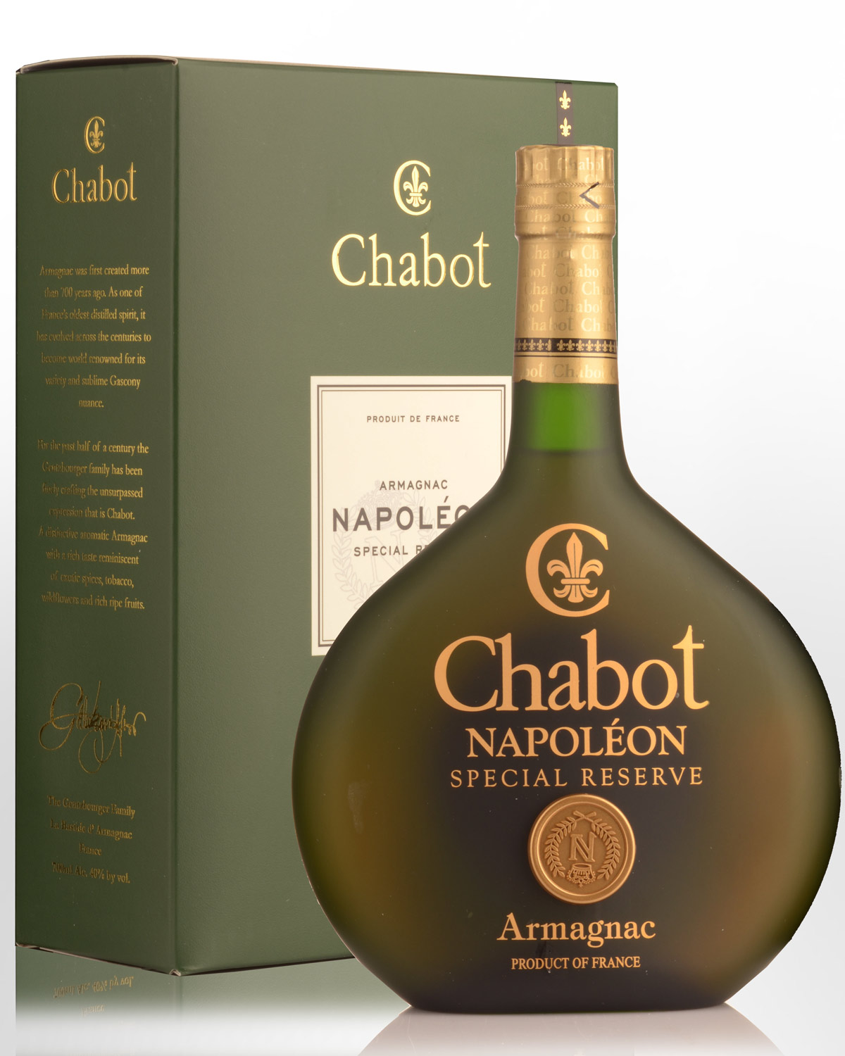 Chabot Napoleon Special Reserve Armagnac (700ml) | Nicks Wine