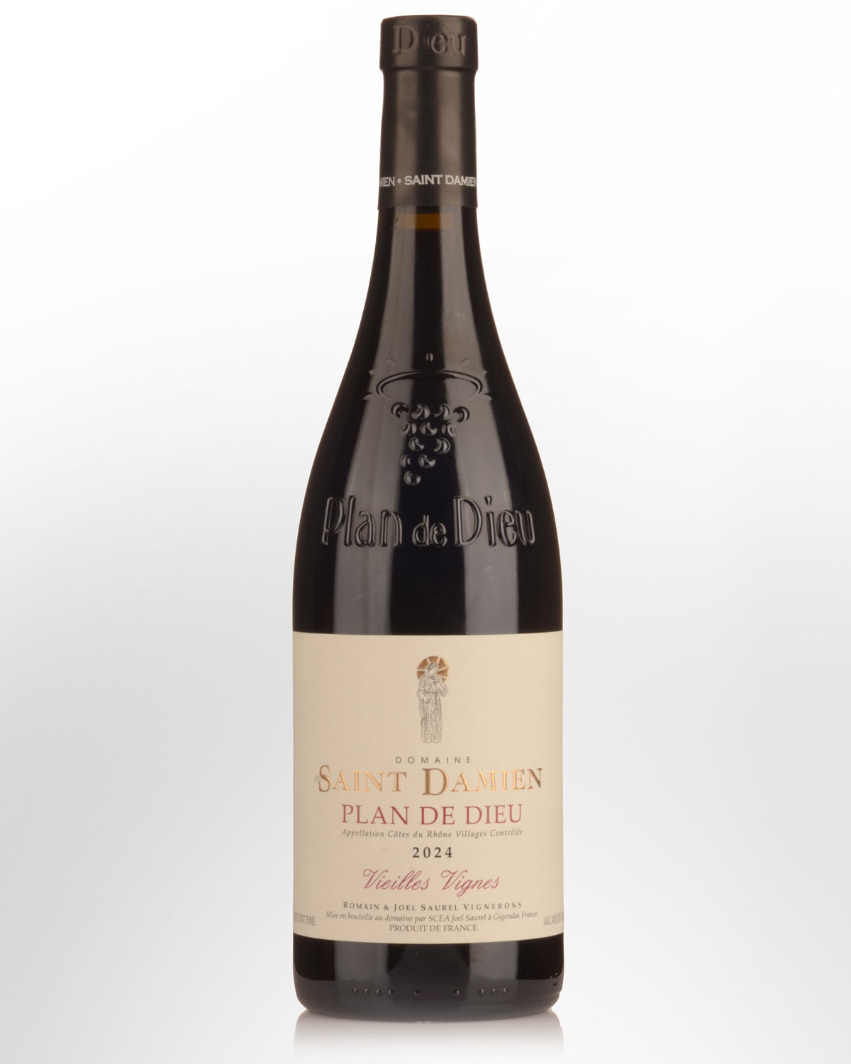 2024 Domaine Saint-Damien Plan de Dieu Cotes du Rhone Villages Vieilles Vignes