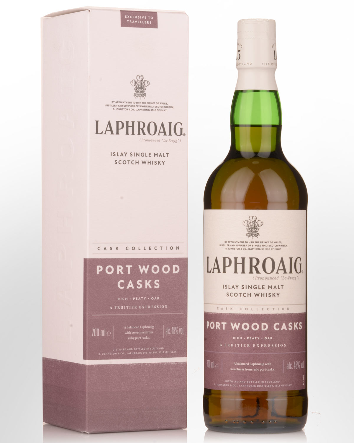 Laphroaig Port Wood Finish Single Malt Scotch Whisky (700ml)