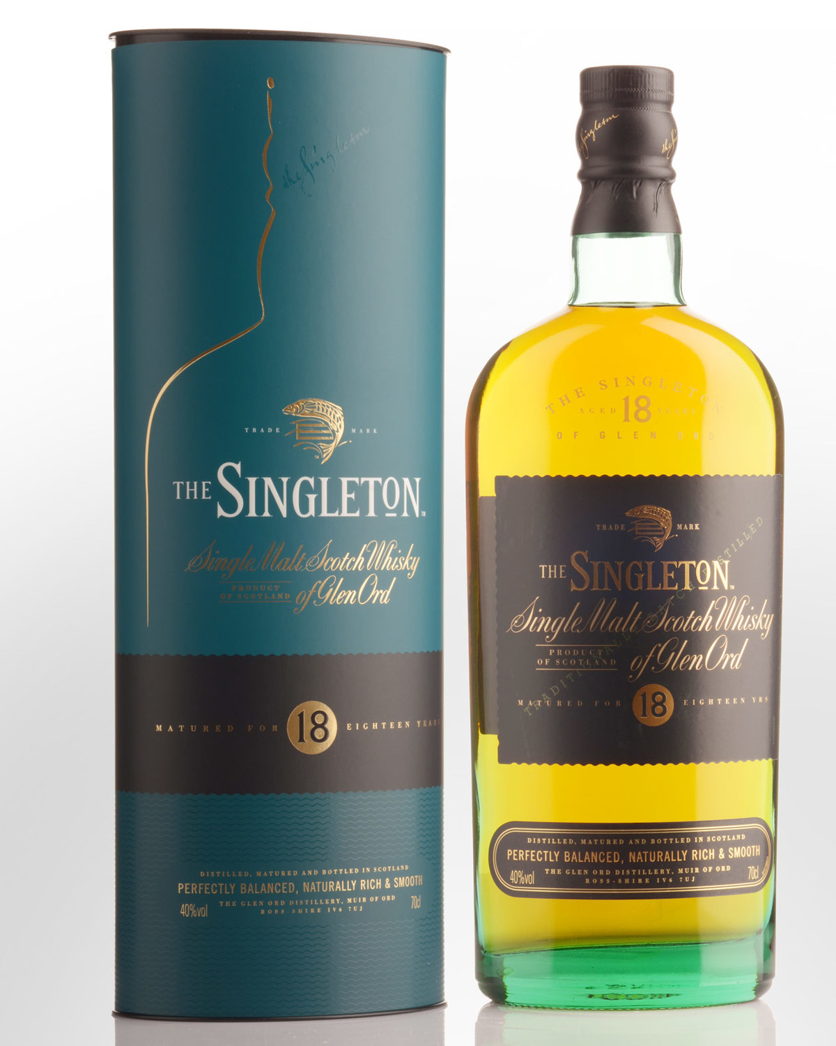 Singleton of Glen Ord 18 Year Old Single Malt Scotch Whisky (700ml ...