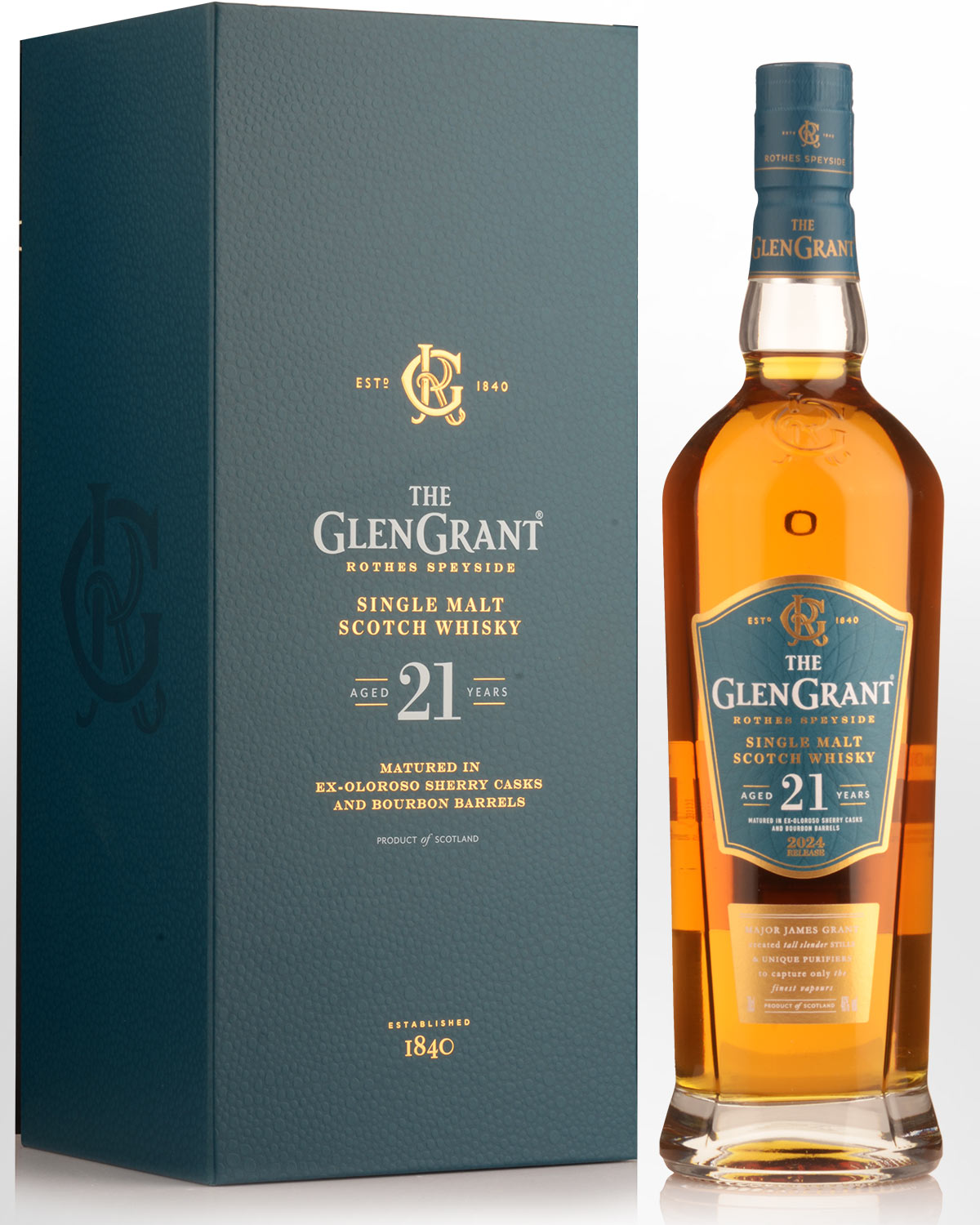 Glen Grant 21 Year Old Single Malt Scotch Whisky (700ml)