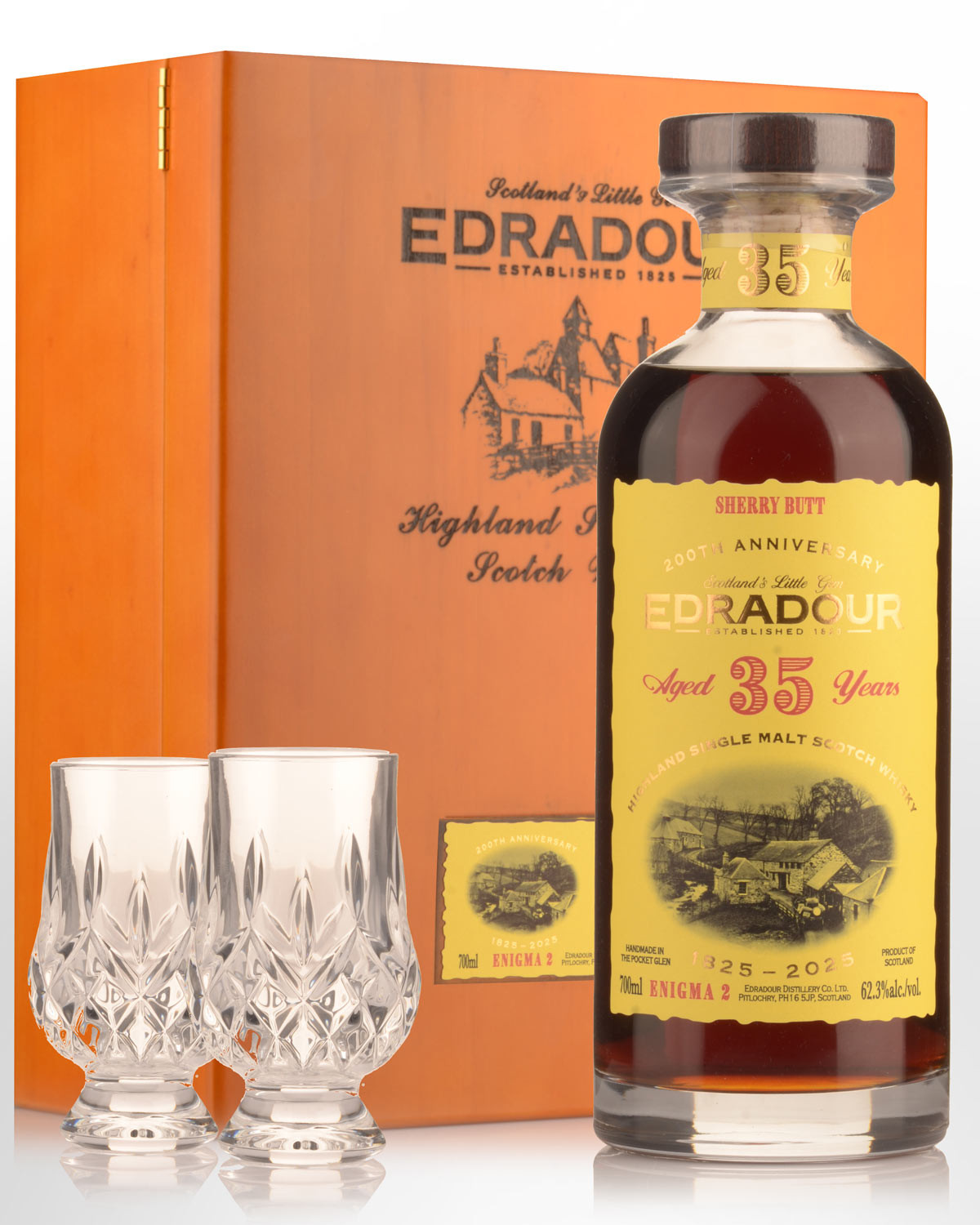 1989 Edradour 200th Anniversary 35 Year Old Enigma 2 Sherry Cask #368 Cask Strength Single Malt Scotch Whisky (700ml)