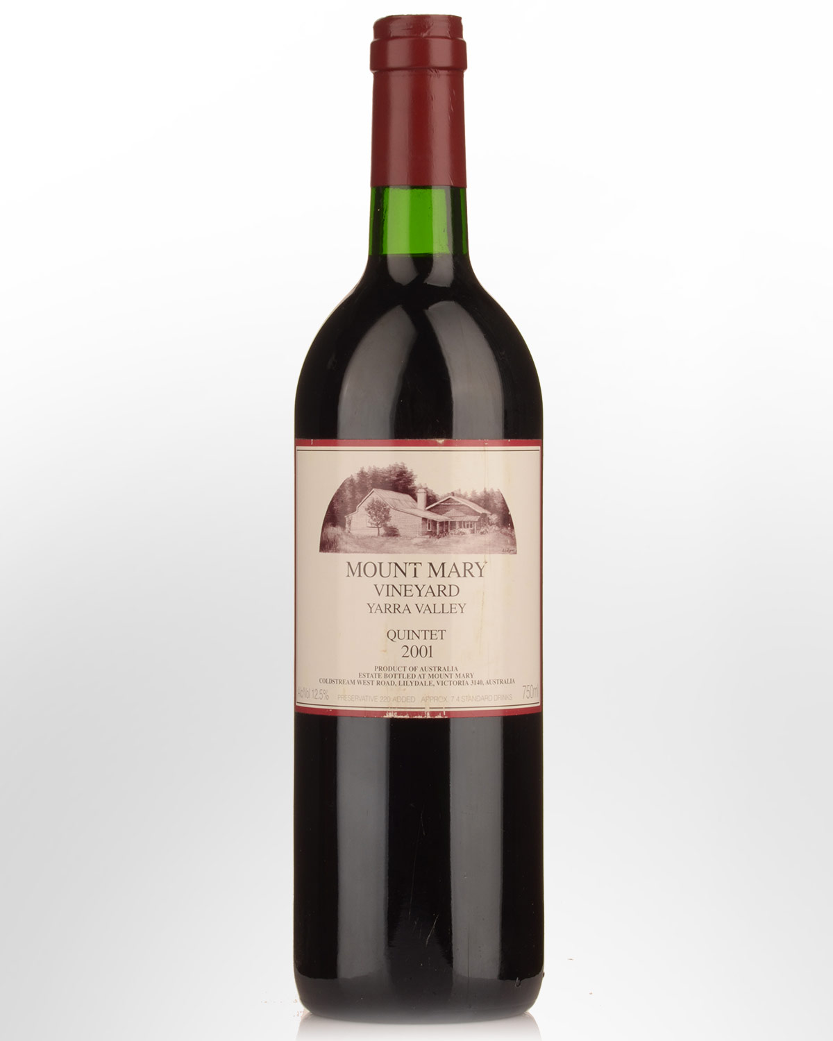 2001 Mount Mary Quintet Cabernets