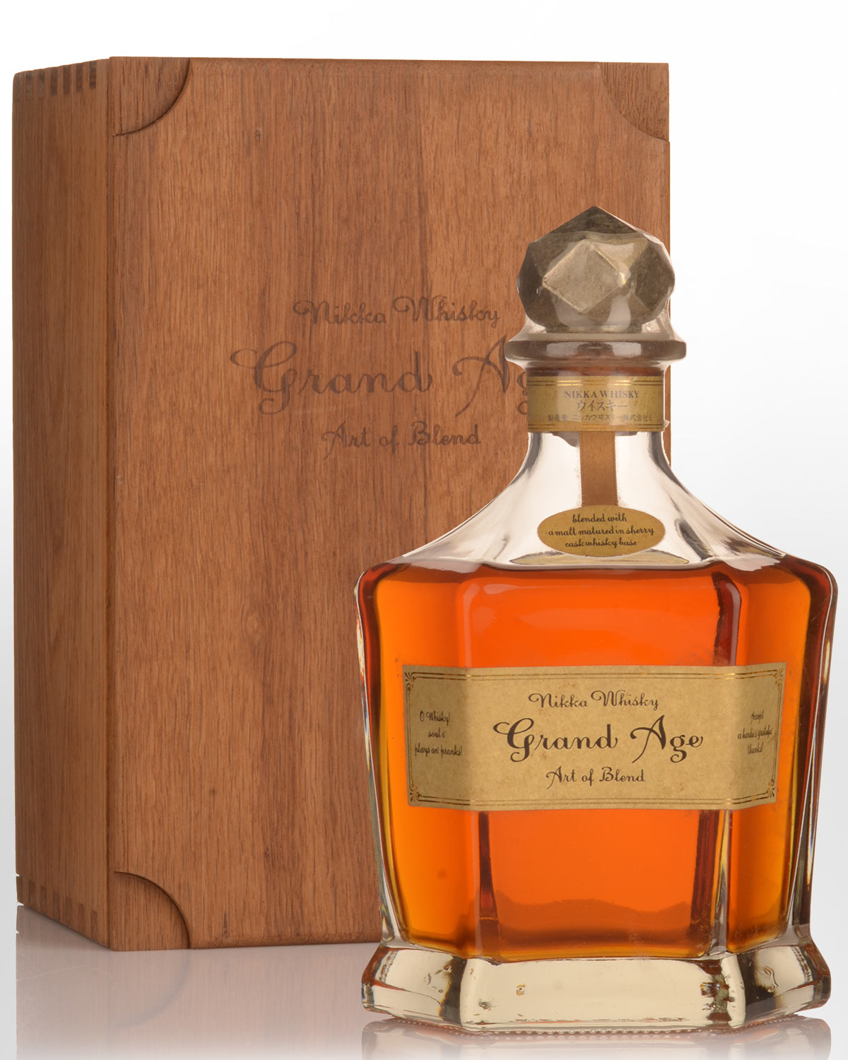 Nikka Grand Age Art Of Blend Blended Japanese Whisky (660ml)