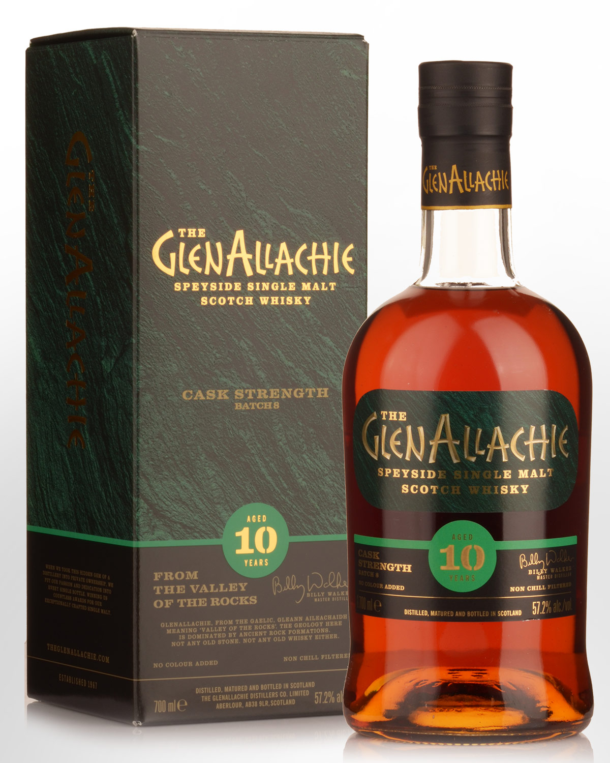 Glenallachie 10 Year Old Cask Strength Single Malt Scotch Whisky (700ml) - Batch 8