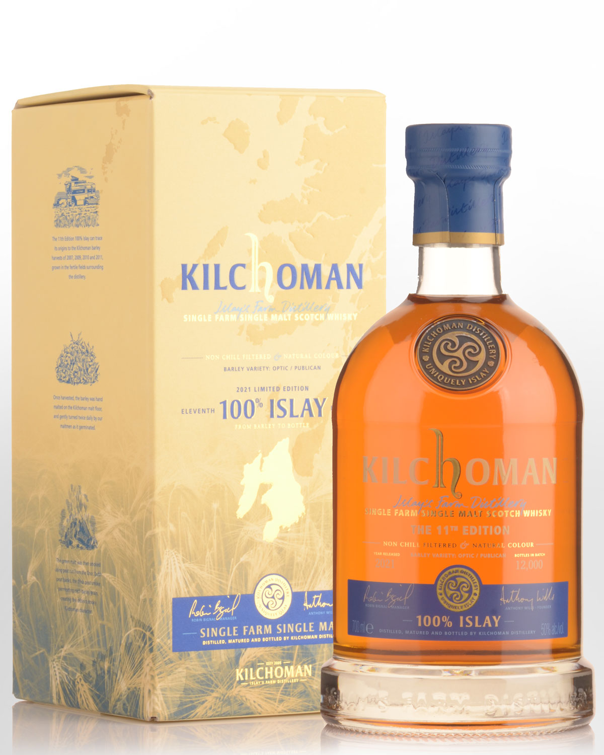 Kilchoman 100% Islay 11th Edition Single Malt Scotch Whisky (700ml)