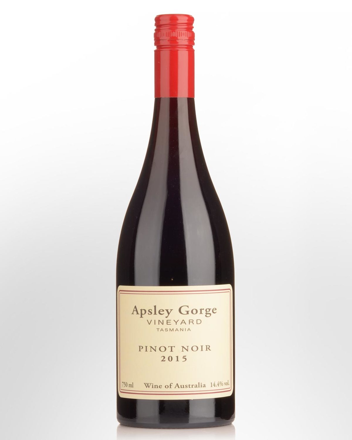 2015 Apsley Gorge Vineyard Pinot Noir | Nicks Wine Merchants