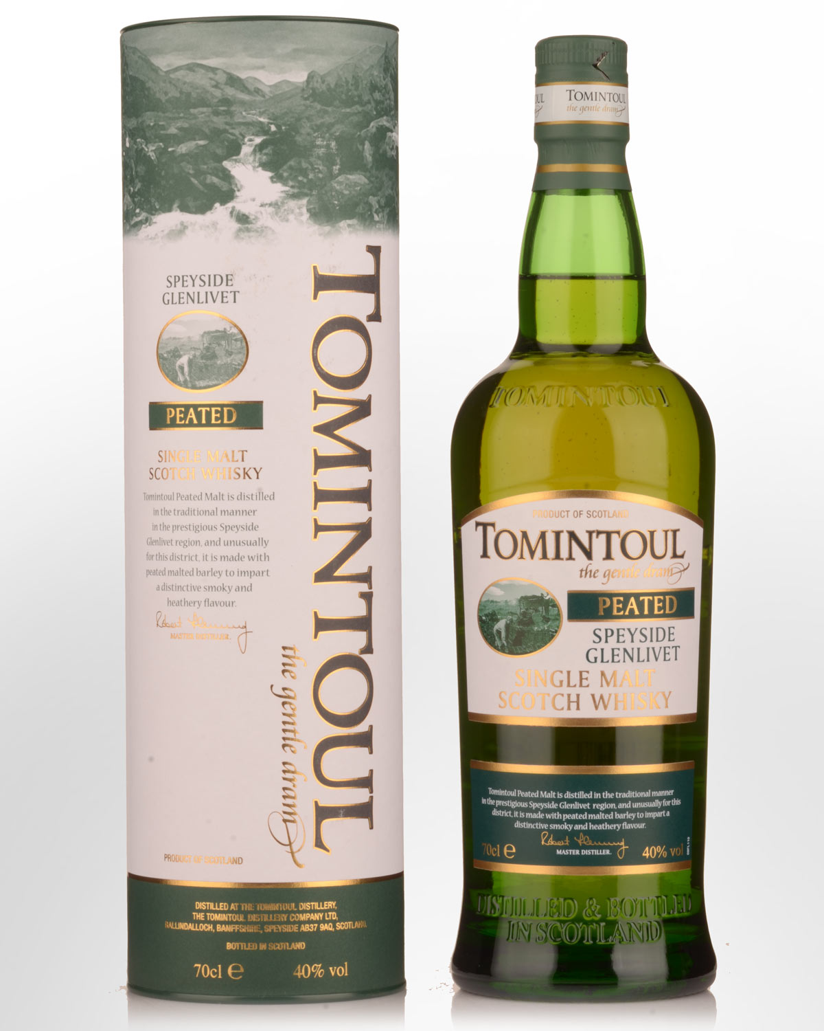 Tomintoul Peated Single Malt Scotch Whisky (700ml)