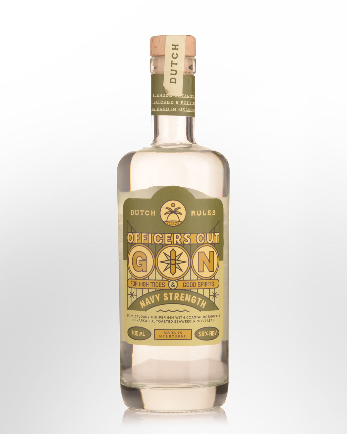 Dutch Rules Officers Cut Navy Strength Gin (700ml)