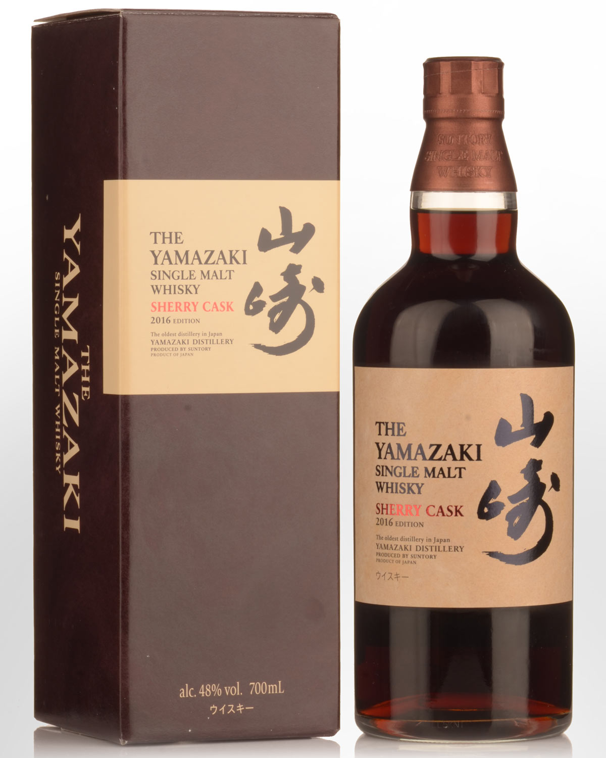 2016 Suntory Yamazaki Sherry Cask Single Malt Japanese Whisky (700ml)