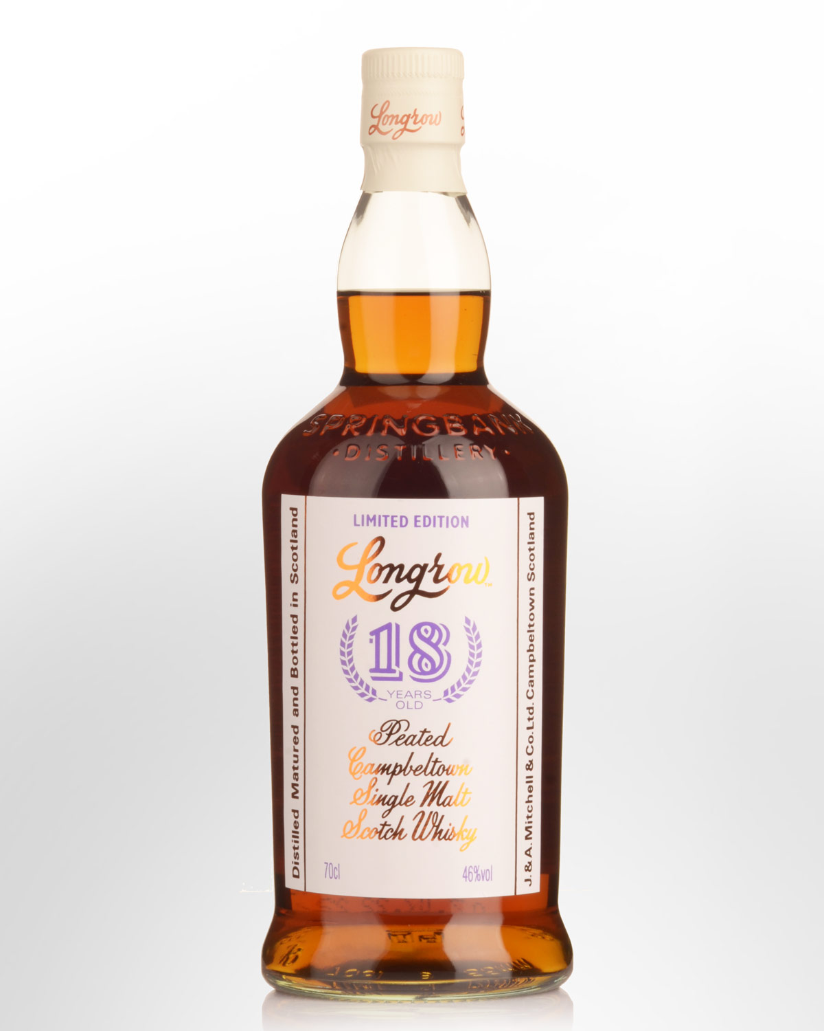 Longrow 18 Year Old Single Malt Scotch Whisky (700ml) - 2022 bottling