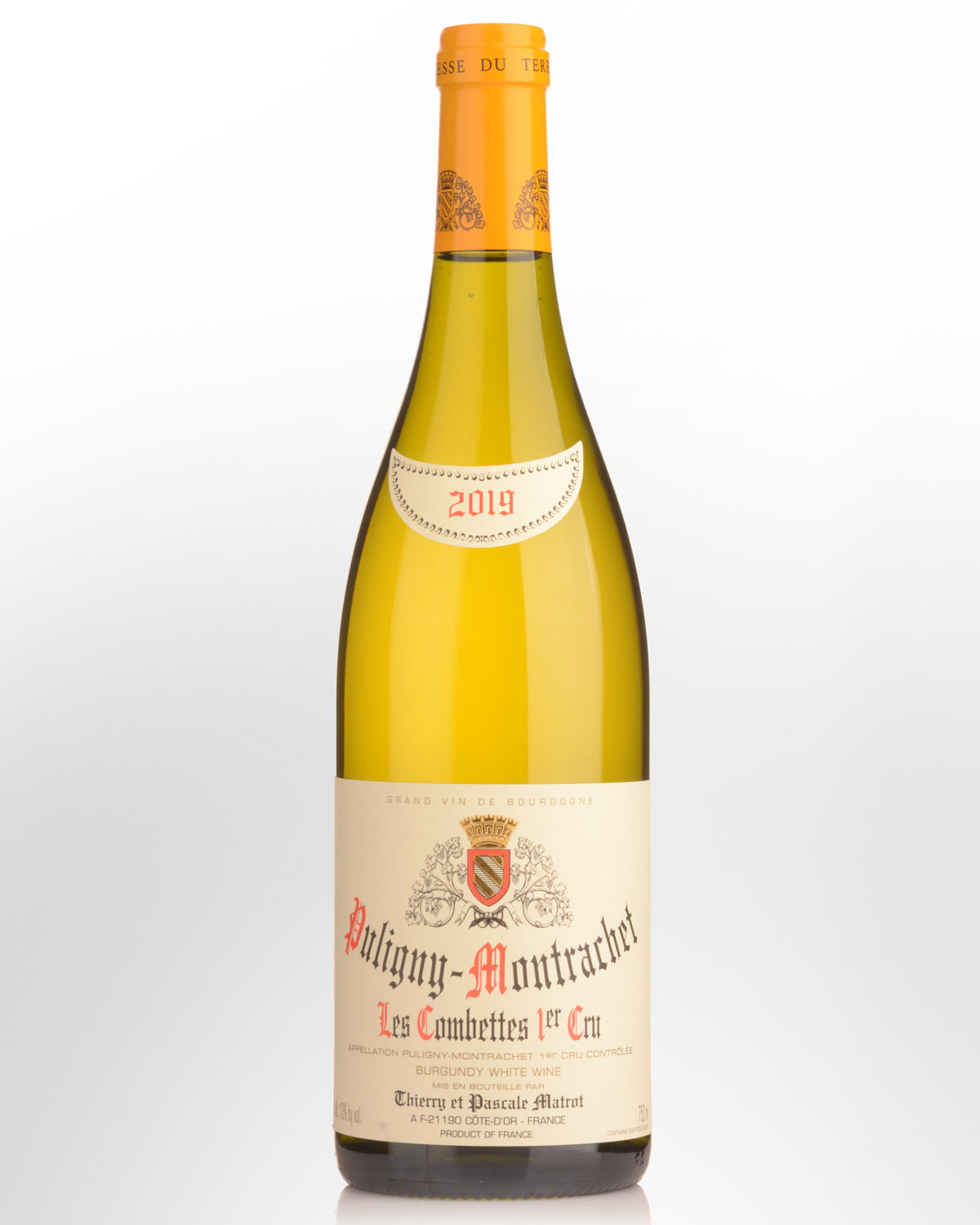 2019 Thierry et Pascale Matrot Puligny-Montrachet Les Combettes Premier Cru
