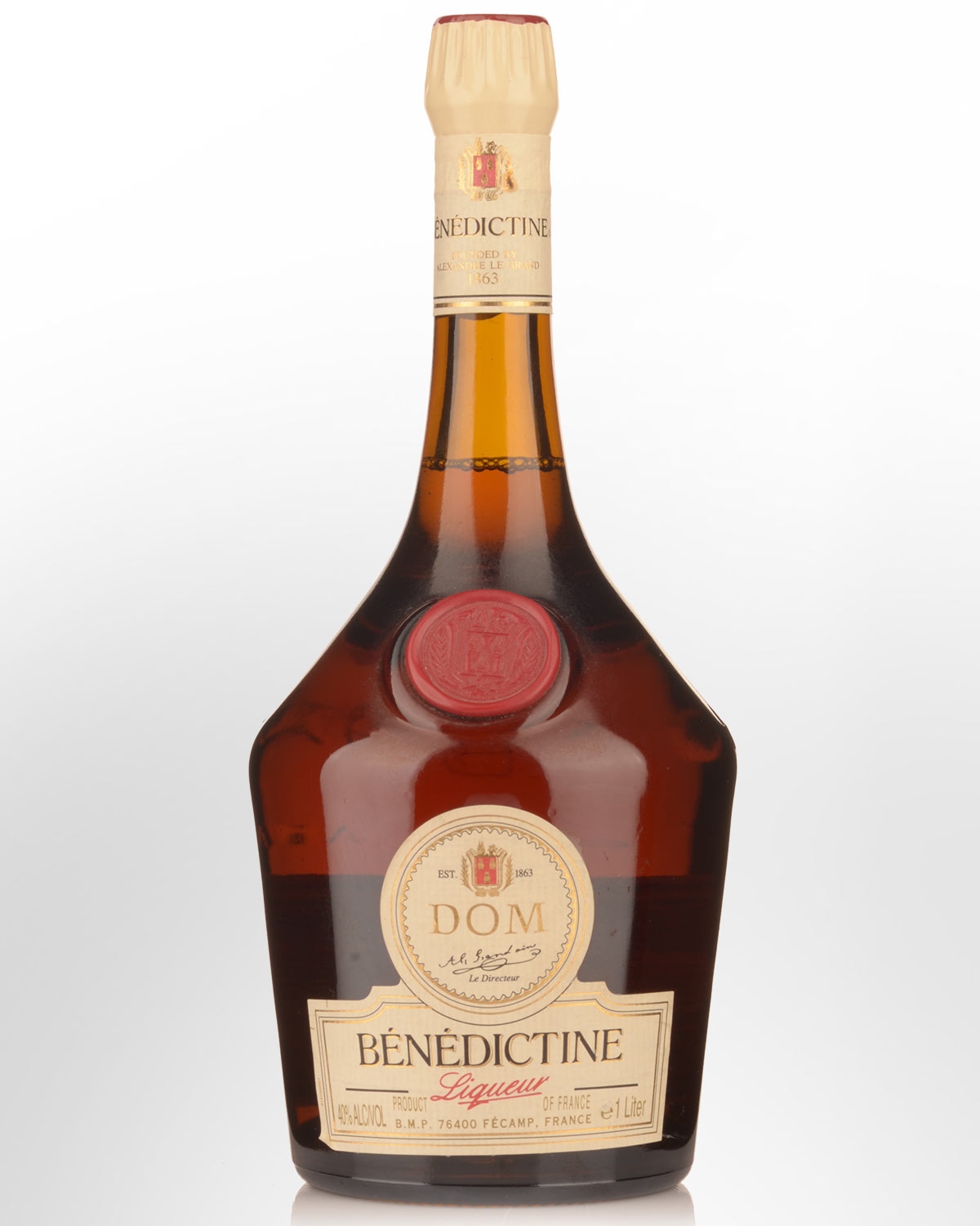 Benedictine D.O.M Liqueur (1000ml) - Older Bottling