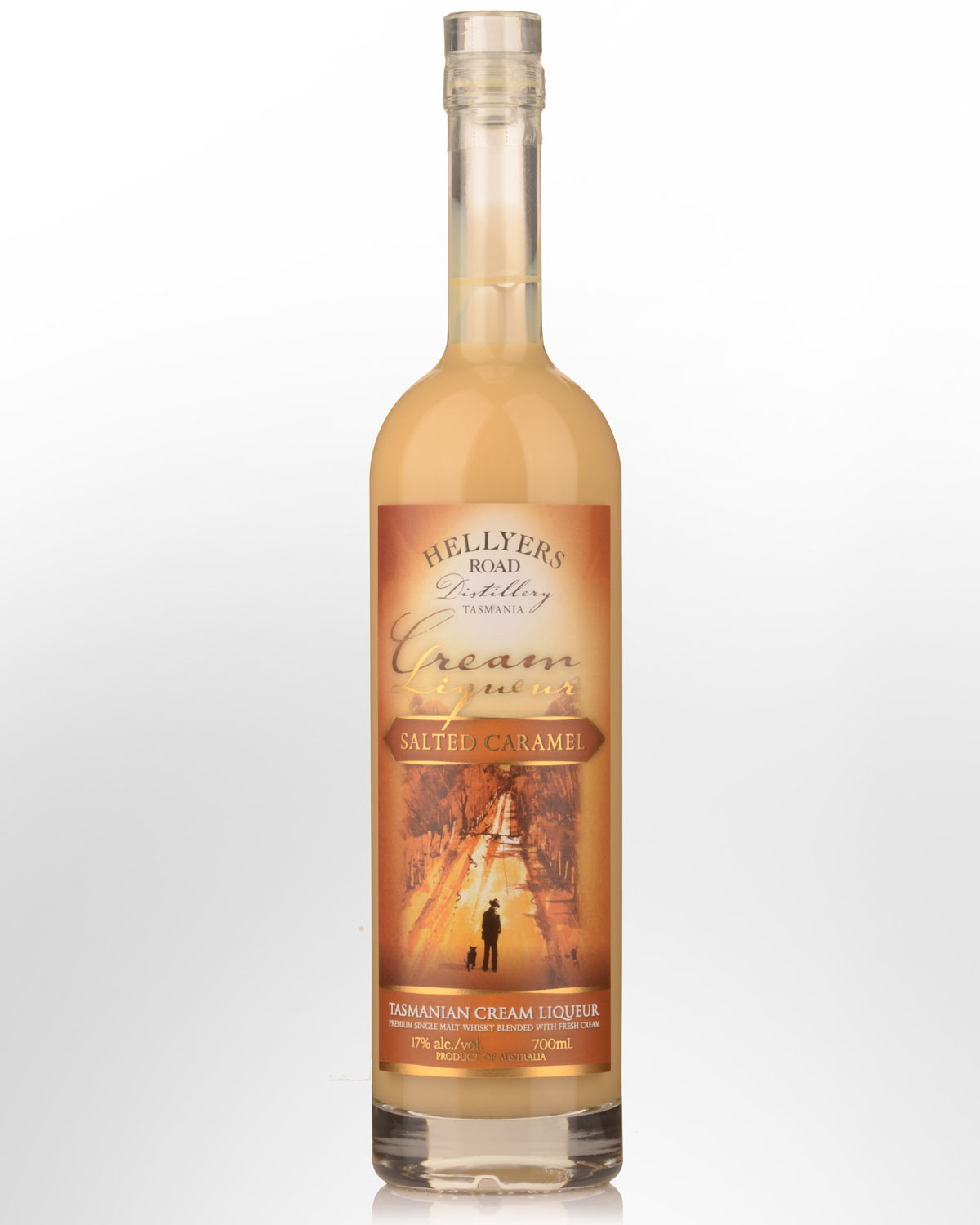 Hellyer's Road Distillery Salted Caramel Whisky Cream Liqueur (700ml)