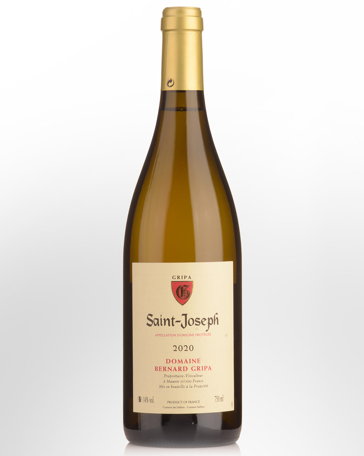 2020 Domaine Bernard Gripa Saint-Joseph Blanc