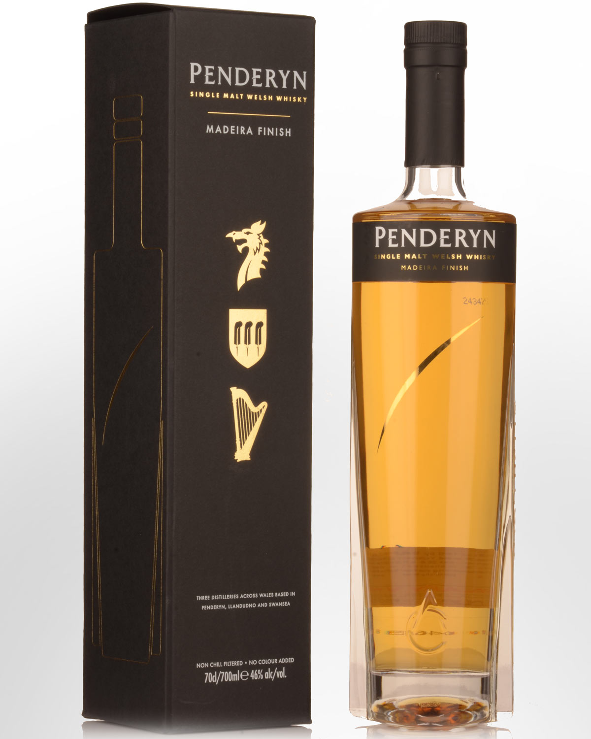Penderyn Madeira Finish Single Malt Welsh Whisky (700ml)