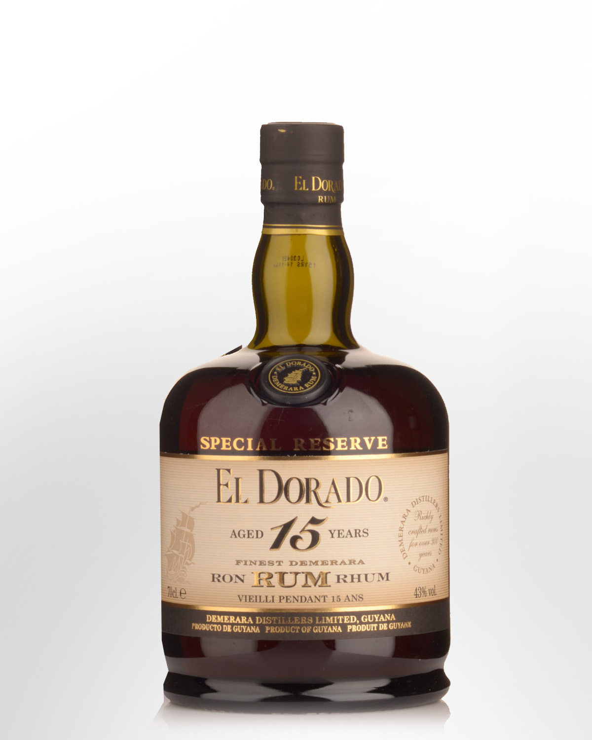 El Dorado 15 Year Old Rum (700ml)