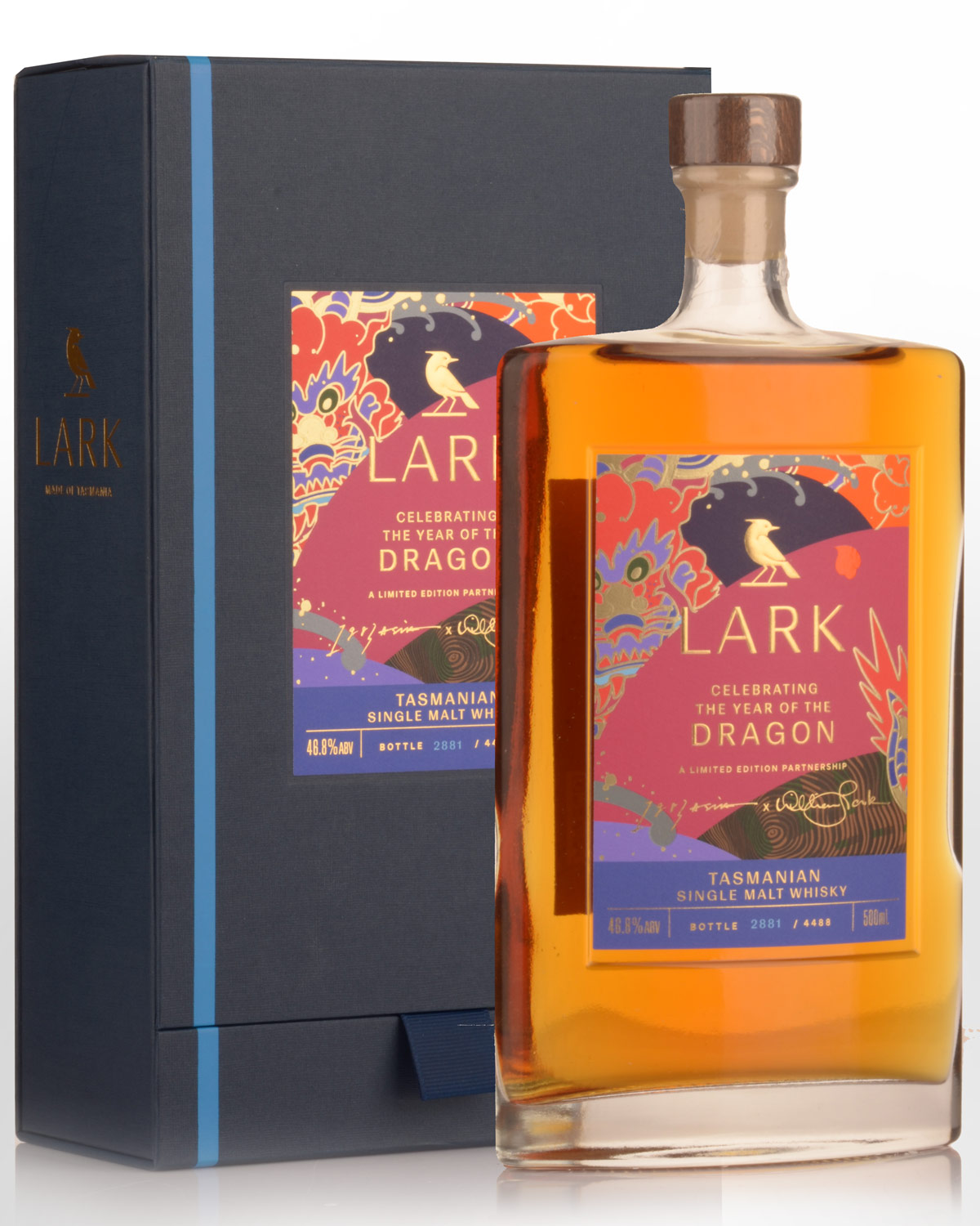 The Lark Distillery The Year Of The Dragon Single Malt Australian Whisky (500ml)