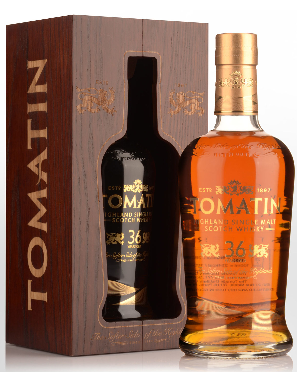 Tomatin 36 Year Old Single Malt Scotch Whisky (700ml) - Batch 7 | Nicks 