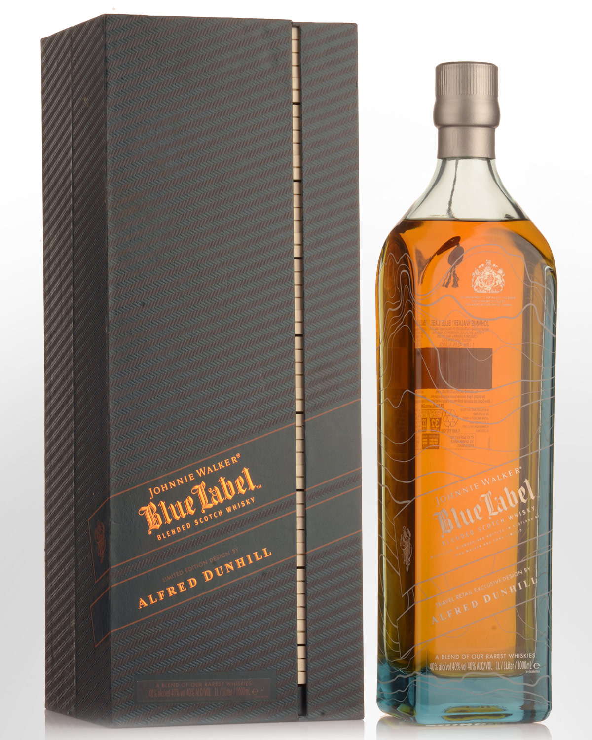 Johnnie Walker Blue Label Alfred Dunhill Limited Edition Blended Scotch Whisky (1000ml)