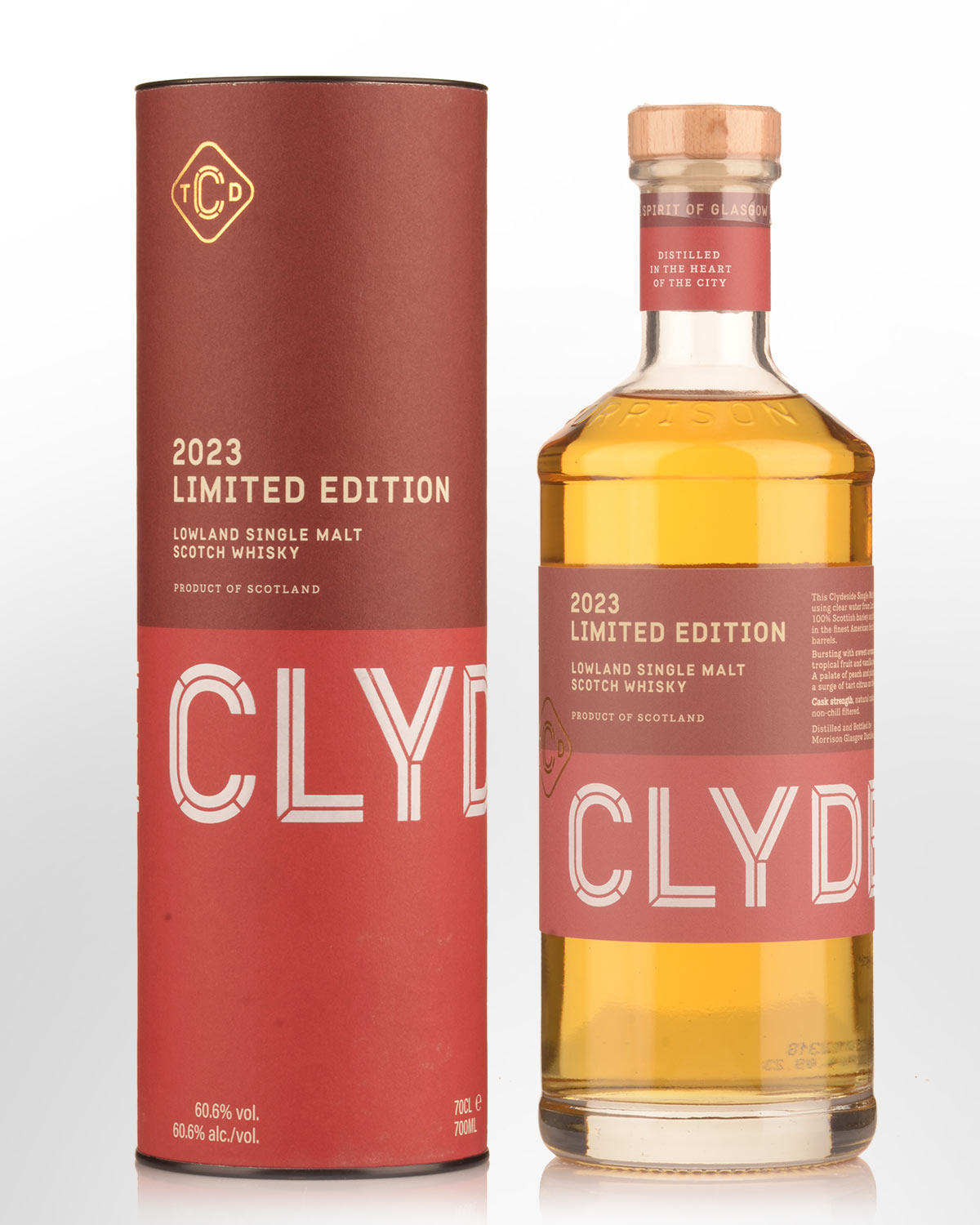The Clydeside Distillery 2023 Limited Edition Cask Strength Single Malt Scotch Whisky (700ml)