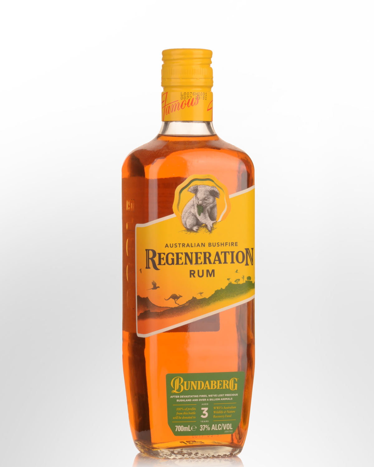 Bundaberg Regeneration 3 Year Old Rum (700ml)