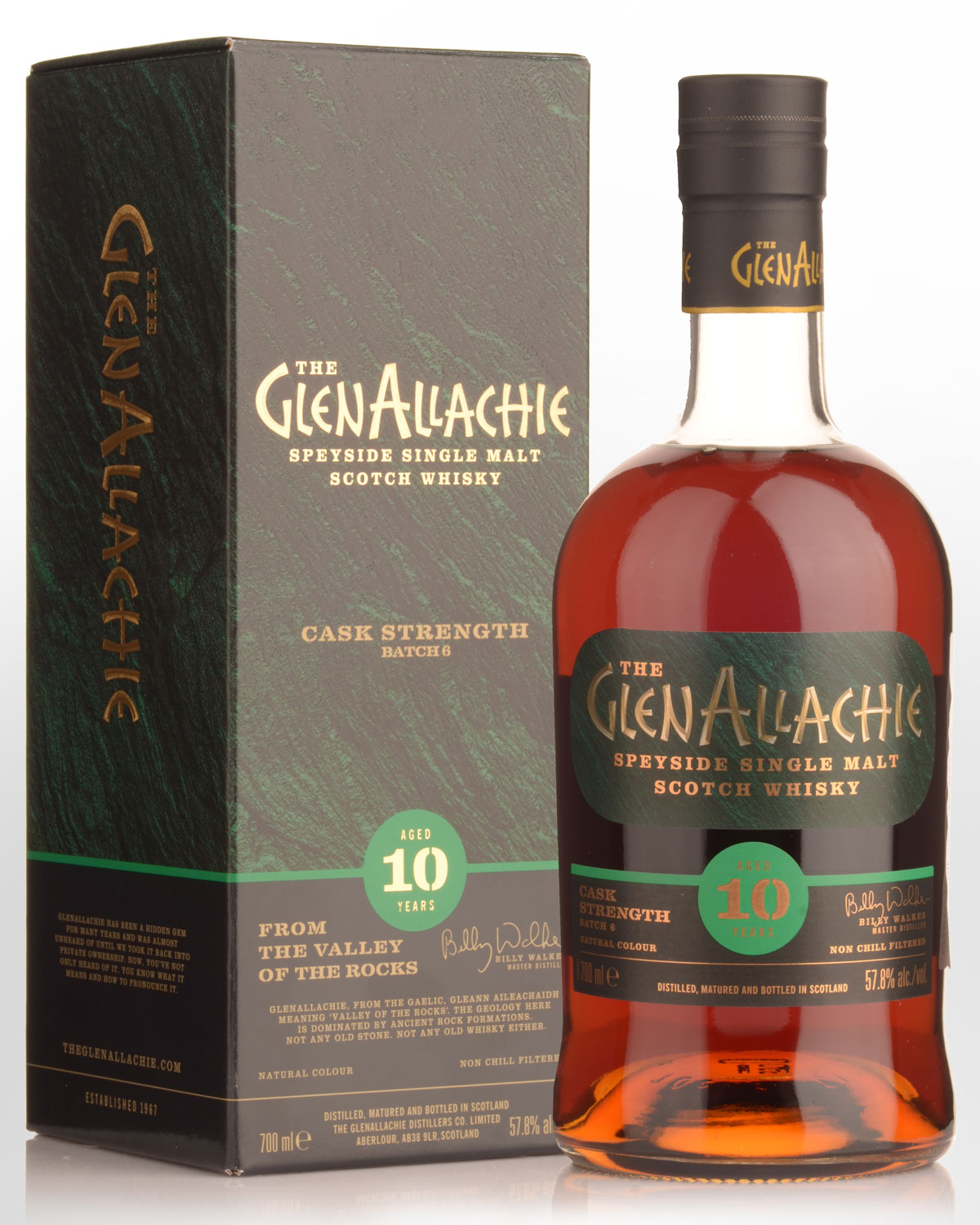 Glenallachie 10 Year Old Cask Strength Single Malt Scotch Whisky (700ml) - Batch 6