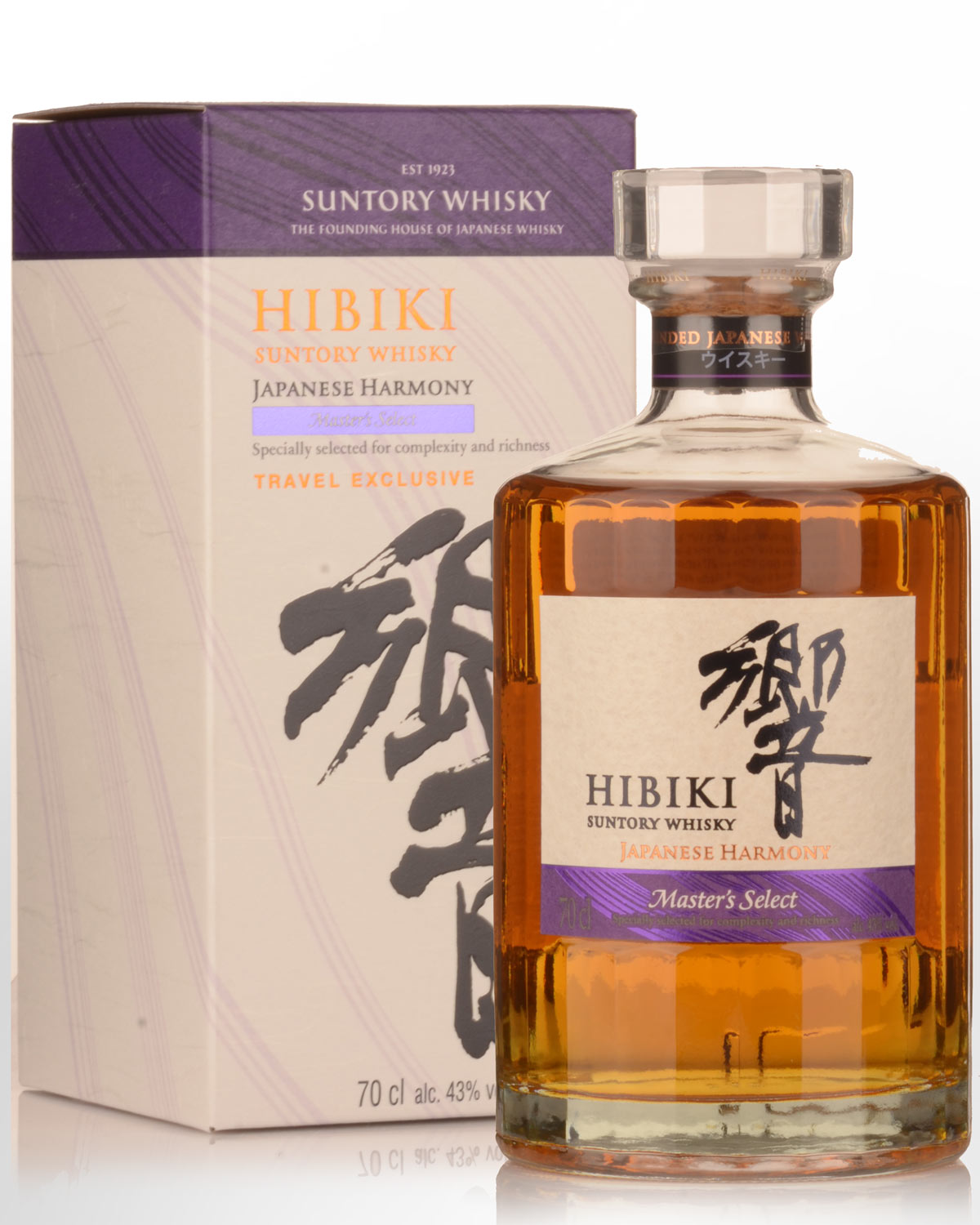 Suntory Hibiki Japanese Harmony Master's Select Blended Japanese Whisky (700ml)
