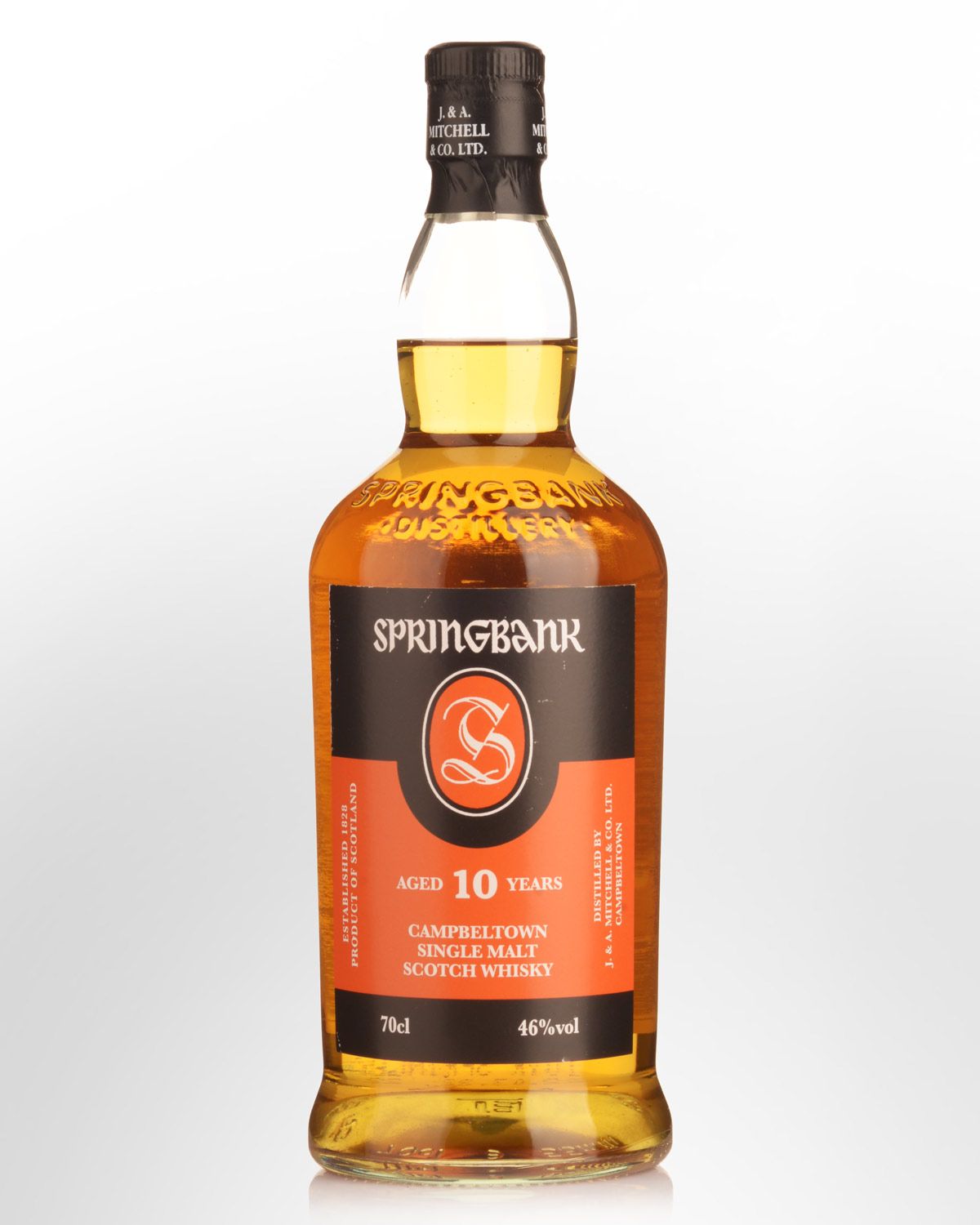 Springbank 10 Year Old Single Malt Scotch Whisky (700ml) - 2024 bottling - DAMAGED LABEL