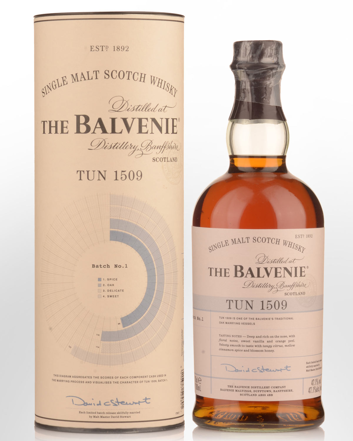 Balvenie Tun 1509 Batch No.1 Single Malt Scotch Whisky (700ml)