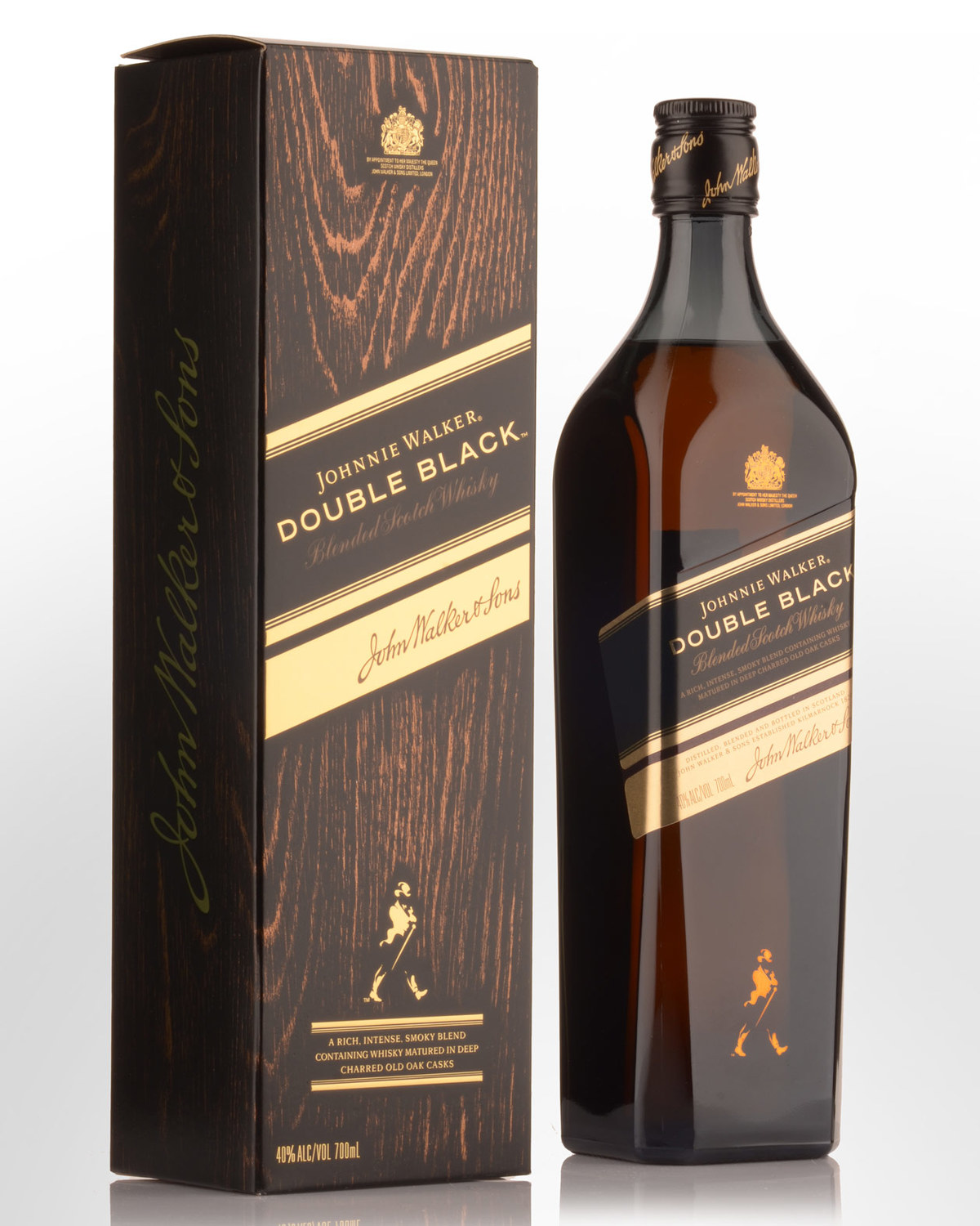 Johnnie Walker Double Black Blended Scotch Whisky (700ml) Nicks Wine