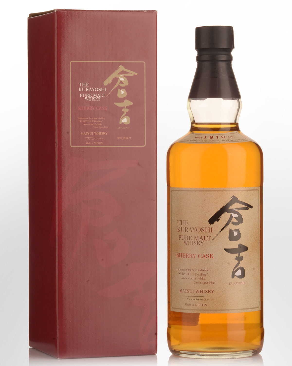 The Kurayoshi Sherry Cask Pure Malt Japanese Whisky (700ml