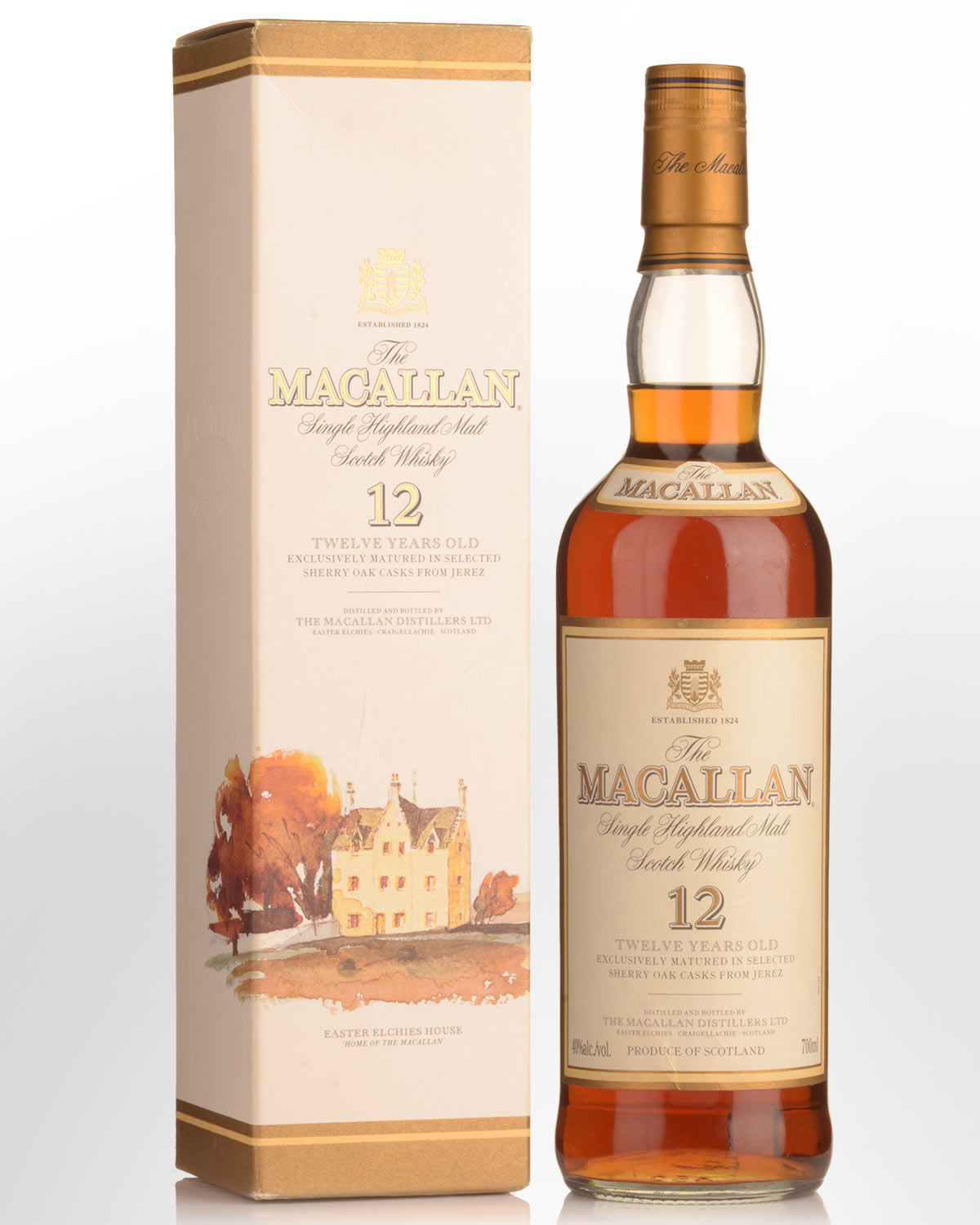 The Macallan 12 Year Old Single Malt Scotch Whisky (700ml) - circa 1990s bottling